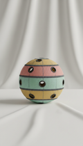 Interactive Striped Pet Toy