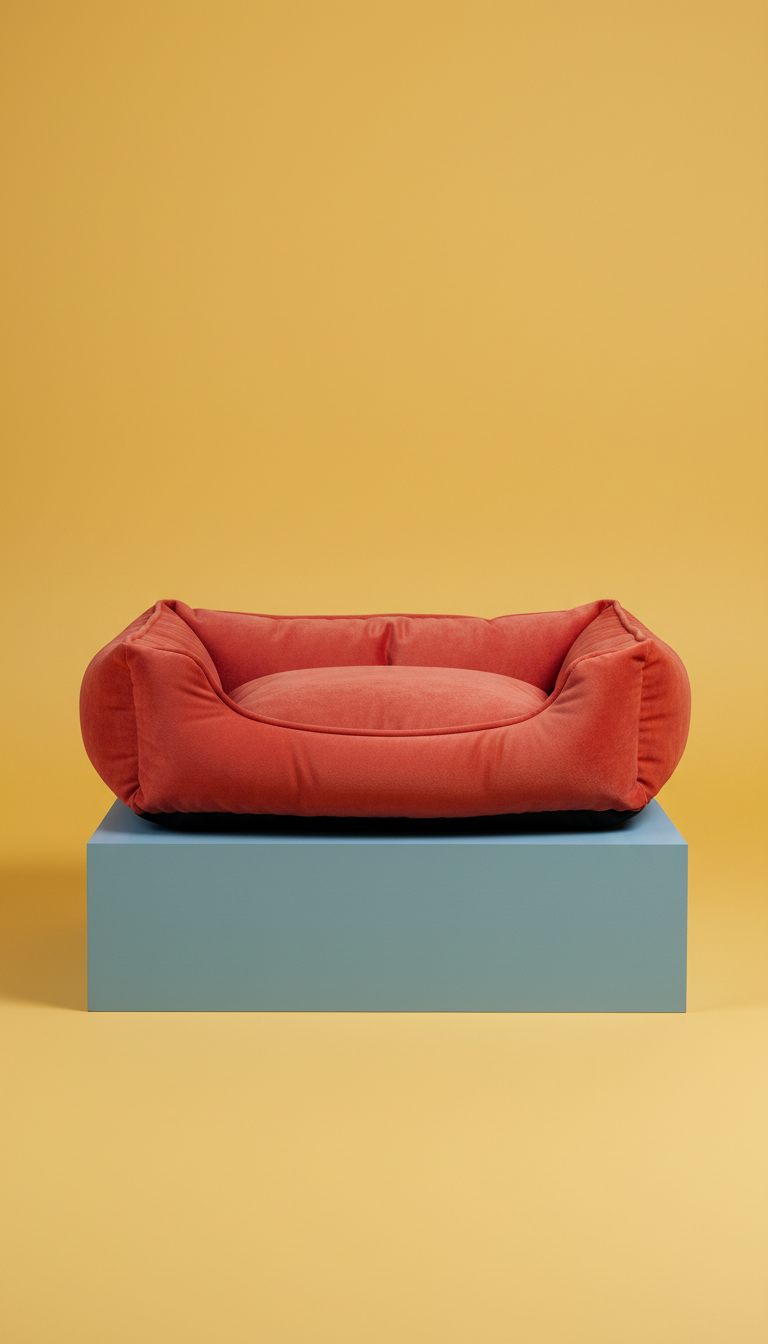 Plush Velvet Pet Bed