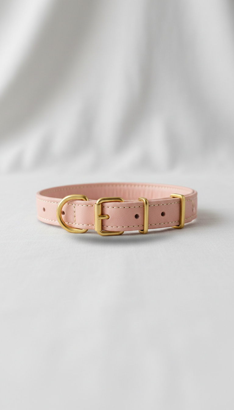 Blush Pink Signature Dog Collar