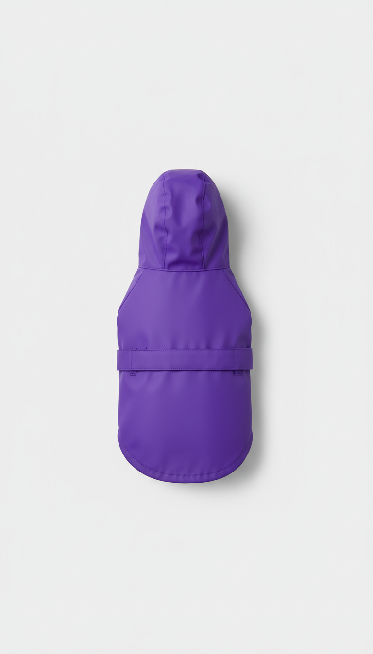 Royal Purple Pet Raincoat